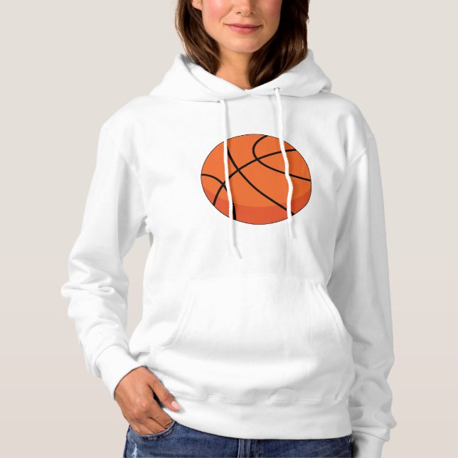 Tecknad Basketball Boll T Shirt (Framsida)