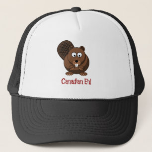 Tecknad Beaver Hat Truckerkeps