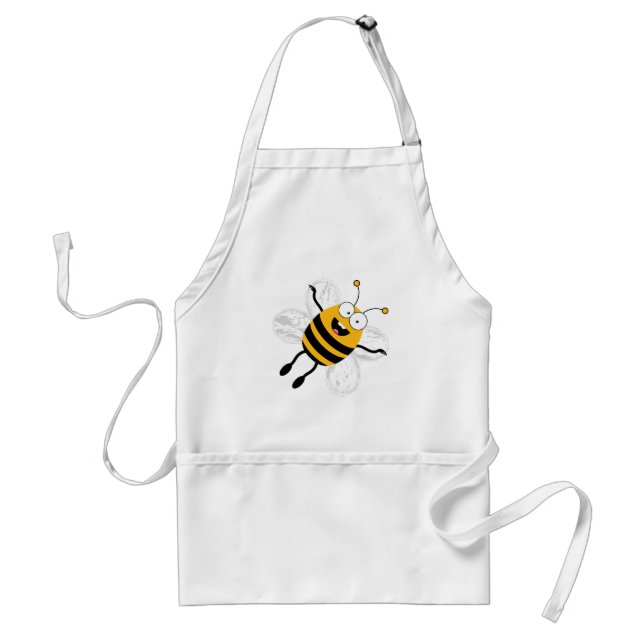 Tecknad Bee Förkläde (Framsidan)