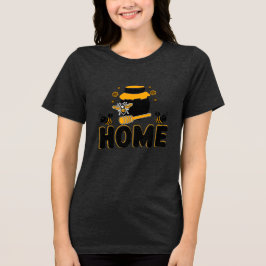 Tecknad Bee och Honung Burk ’HEME’ T-Shirt