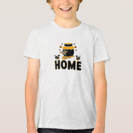 Tecknad Bee och Honung Burk ’HEME’ T-Shirt