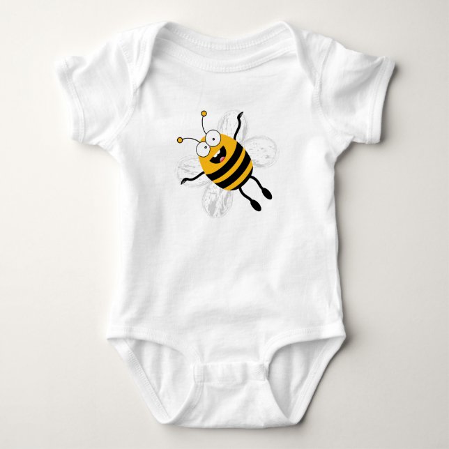 Tecknad Bee Tee (Framsida)