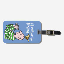 Tecknad Bird Watcher & Bird