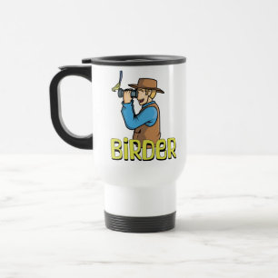 Tecknad Birder Resemugg