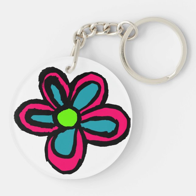 Tecknad blomma (Baksidan)