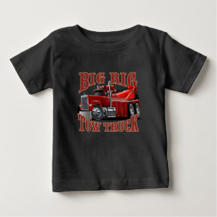 Tecknad bogsera lastbil t shirt