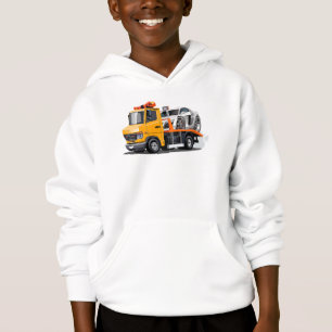 Tecknad-bogserare lastbil t shirt