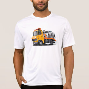 Tecknad-bogserare lastbil t shirt