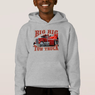 Tecknad-bogserare lastbil t shirt