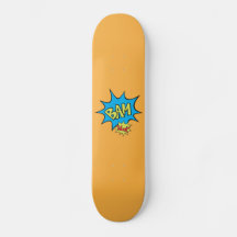 Tecknad Bok Bam Blegon Skateboard Deck