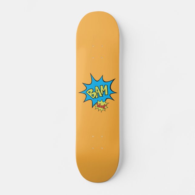 Tecknad Bok Bam Blegon Skateboard Deck (Framsida)
