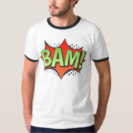 Tecknad Bok Bam! Burst T Shirt