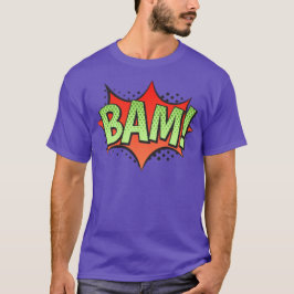 Tecknad Bok Bam! Burst T Shirt
