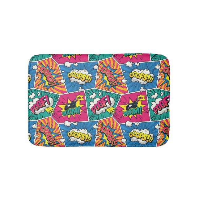 Tecknad Bok Bubble Bath Mat Badrumsmatta (Framsidan)