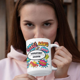 Tecknad Bok Ljud, Underbarare relationstest Kaffemugg