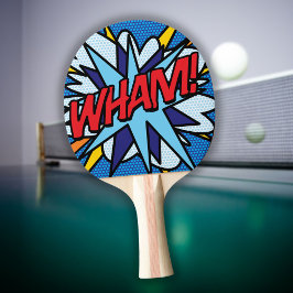 Tecknad Bok PIP Art WHAM! Pingisracket
