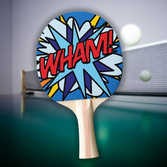 Tecknad Bok PIP Art WHAM! Pingisracket (Skapare uppladdad)