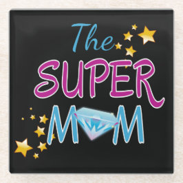 Tecknad Bok Pop Art Superhjälte Mamma Mors dag