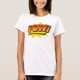 Tecknad Bok POW! Burst T Shirt