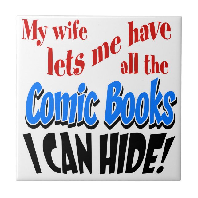 Tecknad Bok samlas in Kakelplatta (Framsidan)