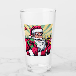 Tecknad bok Santa/Jul Glaskopp