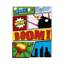 Tecknad Bok tecknad typsnitt!