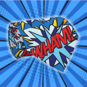 Tecknad Bok WHAM Superhjälte Slips