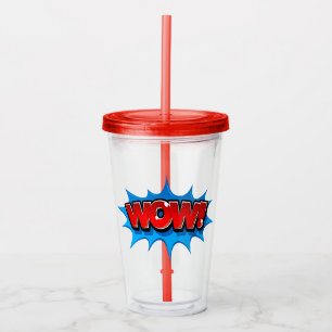 Tecknad Bok WOW! Take Away Mugg