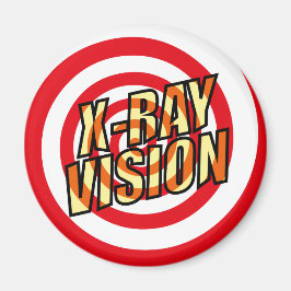 Tecknad Bok X RAY VISION Magnet