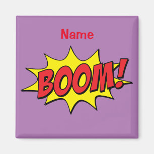 Tecknad Boom Thunder_Cove Magnet