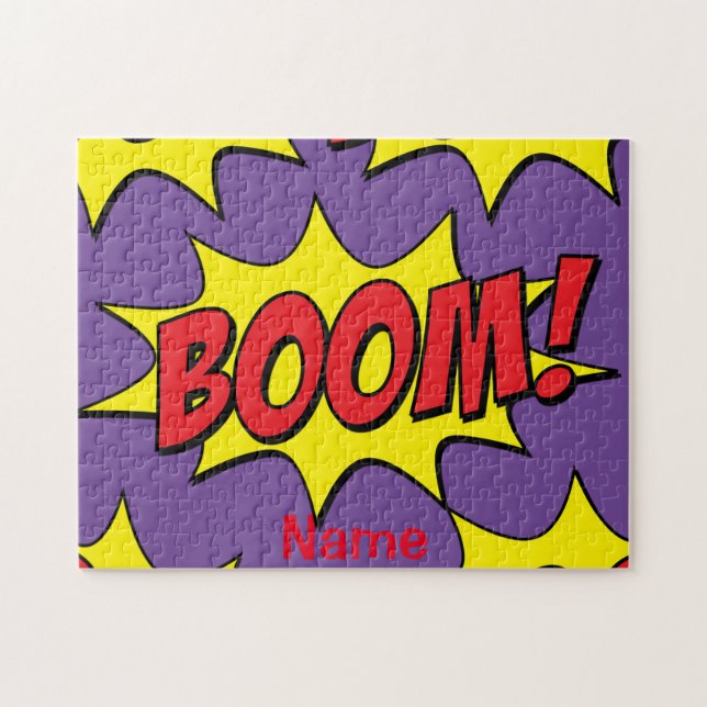 Tecknad Boom Thunder_Cove Pussel (Horisontell)