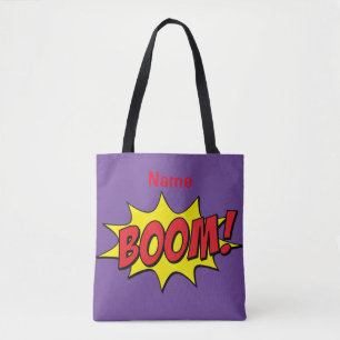 Tecknad Boom Thunder_Cove Tygkasse
