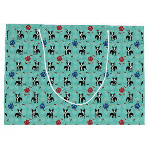 Tecknad Boston Terrier