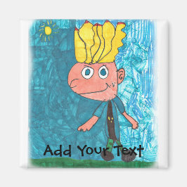 Tecknad Boy - Timmy Magnet