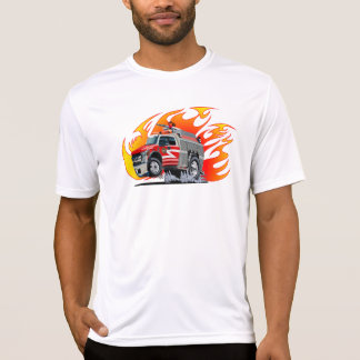 Tecknad brandbil t shirt