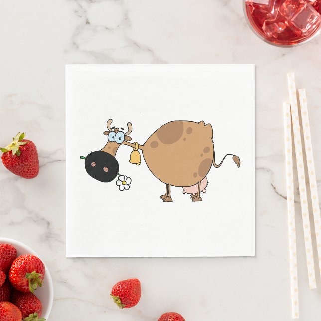 Tecknad Brunt kummel Pappersservett (Skapare uppladdad)