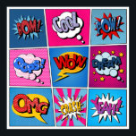 Tecknad Bubbles Set. Uttrycksbom, Coola, Pow, Oop Poster<br><div class="desc">Tecknad Bubbles Set. Uttryck Bom,  Coola,  Pow,  Oops,  Wow,  Dream,  Omg,  Crash,  Ja. Raster - bakgrund. popup-illustration,  teckning,  tecknad,  bubbla,  coola,  grafisk design,  ord,  bok, tecknad, inslag, wow, tal, bakgrund, ram, vintage, ikon, retro, rubrik, dröm, , illustration, retro, </div>