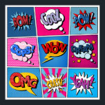 Tecknad Bubbles Set. Uttrycksbom, Coola, Pow, Oop Poster<br><div class="desc">Tecknad Bubbles Set. Uttryck Bom,  Coola,  Pow,  Oops,  Wow,  Dream,  Omg,  Crash,  Ja. Raster - bakgrund. popup-illustration,  teckning,  tecknad,  bubbla,  coola,  grafisk design,  ord,  bok, tecknad, inslag, wow, tal, bakgrund, ram, vintage, ikon, retro, rubrik, dröm, , illustration, retro, </div>