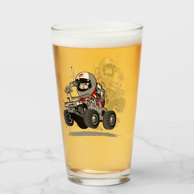 Tecknad Buggy Glaskopp (Framsida fylld)