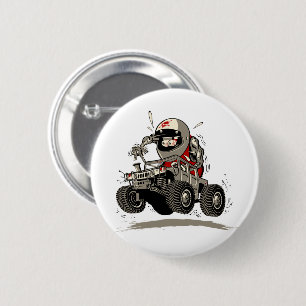 Tecknad Buggy Knapp