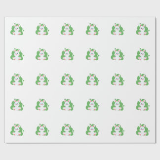 Tecknad bunny stänk presentpapper