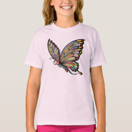 Tecknad Butterfly T Shirt