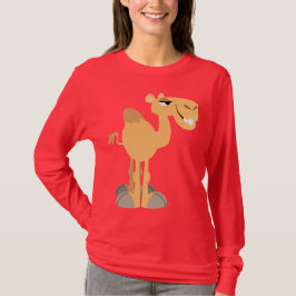 Tecknad Camel Women T-Shirt