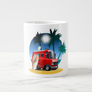 Tecknad Camper Jumbo Mugg