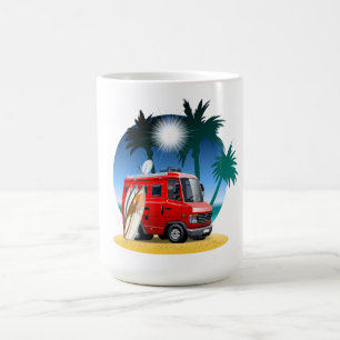 Tecknad Camper Kaffemugg