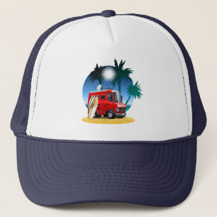 Tecknad Camper Keps