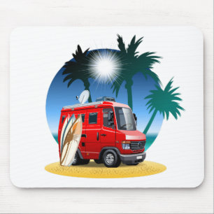 Tecknad Camper Musmatta