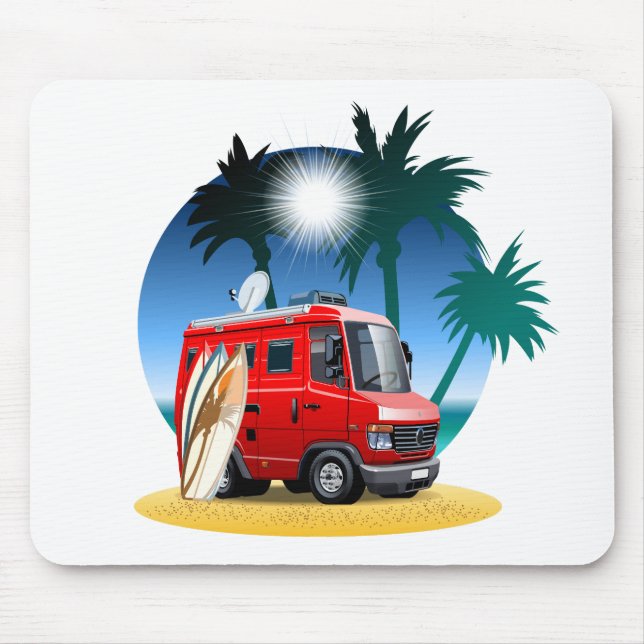 Tecknad Camper Musmatta (Framsidan)