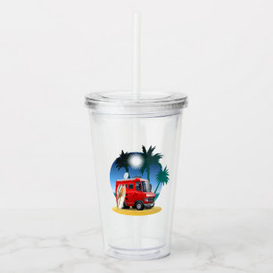 Tecknad Camper Take Away Mugg