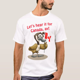 Tecknad Canadian Goose T Shirt